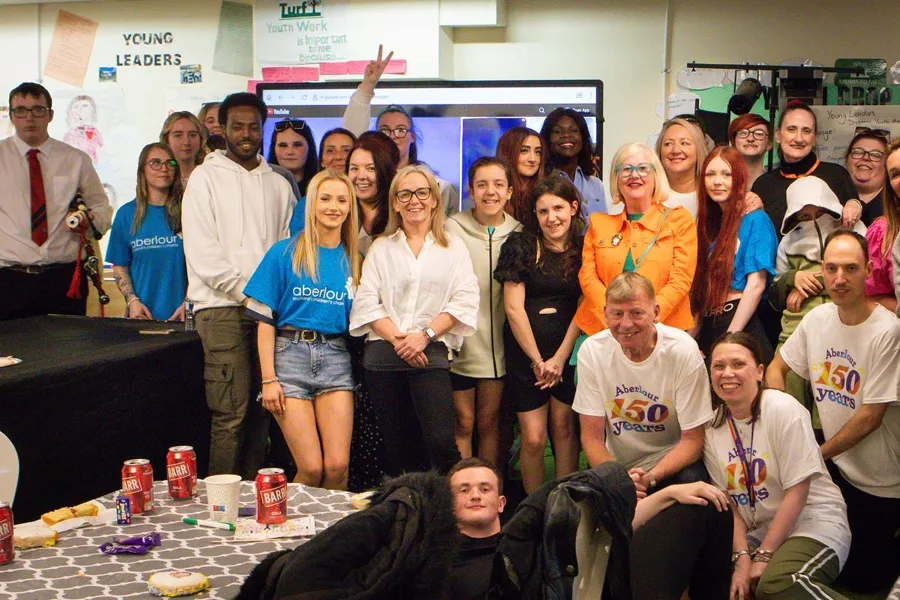 Young people supported by Aberlour