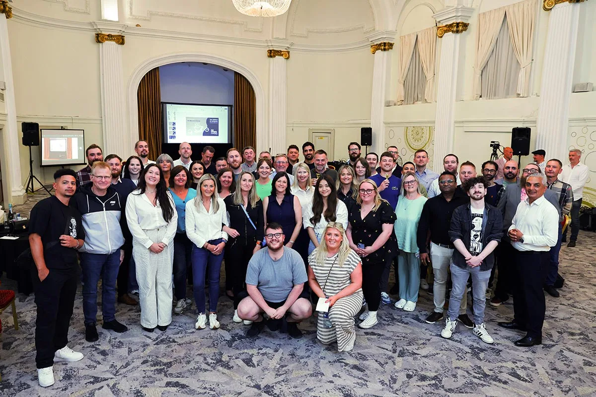 The My Money Matters team together at an event