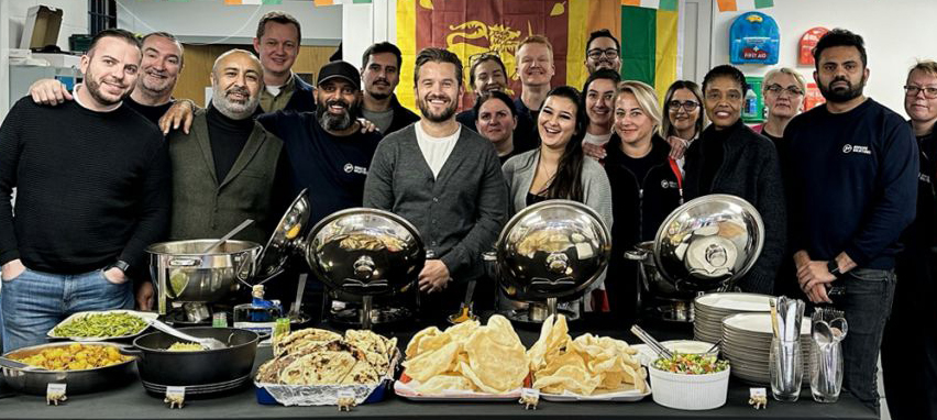 The Revolvex Group team at a cultural celebration event