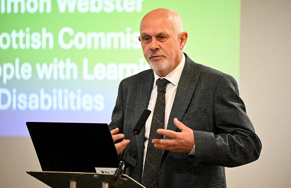 TRFS leadership speaking at a conference