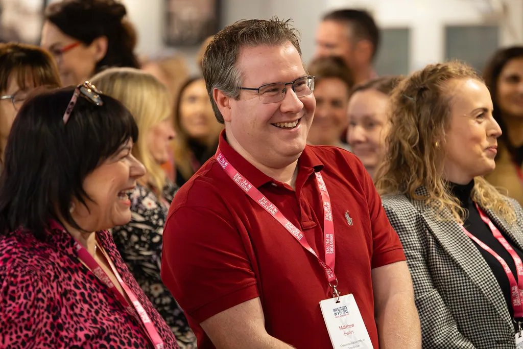 Investors in People community members collaborating